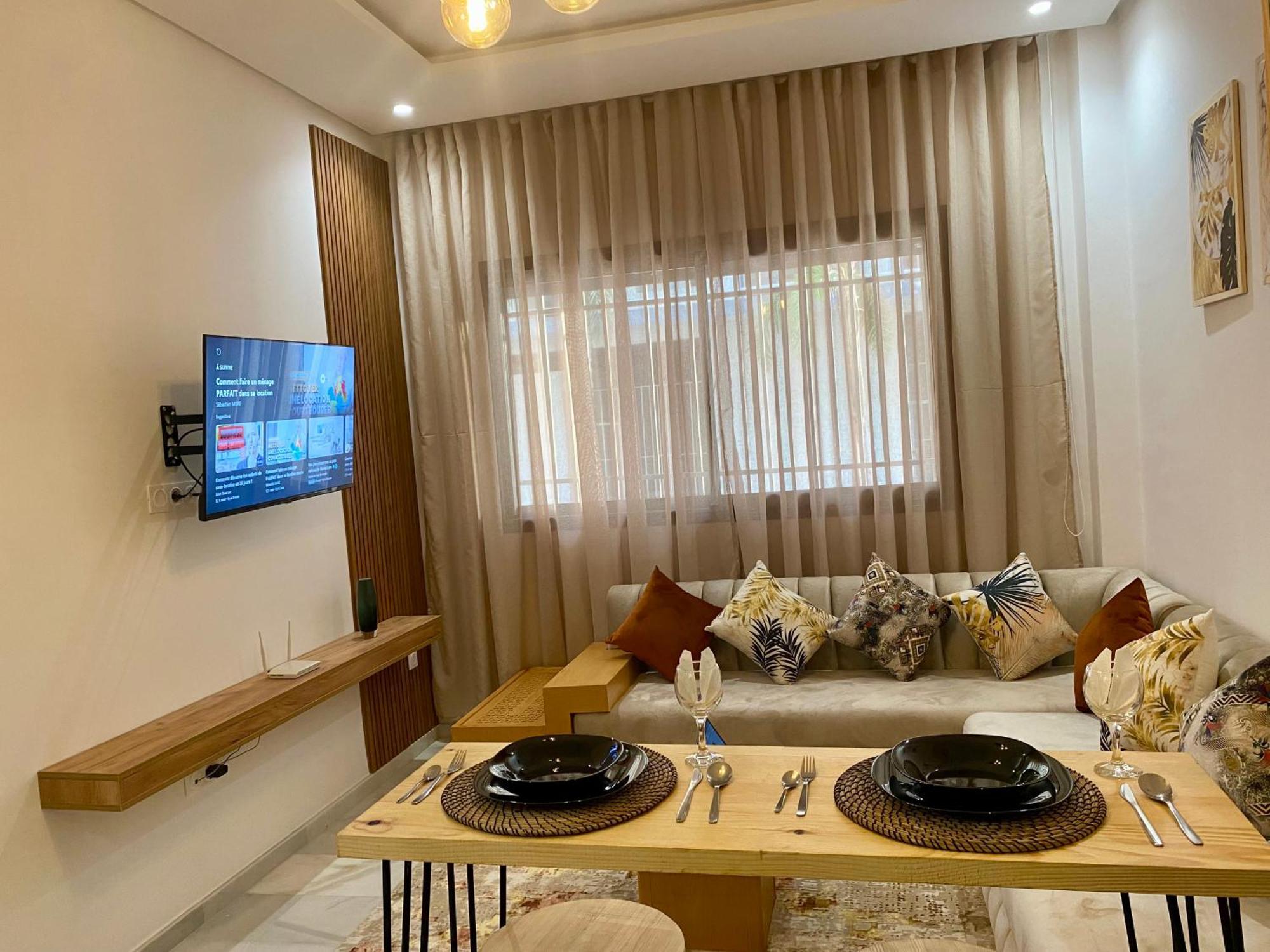 Elegance En 40 Metres Nouaceur Apartment Exterior photo